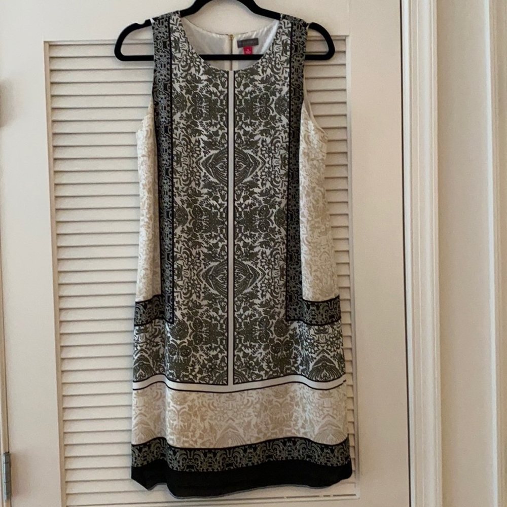 Patterned tank dress